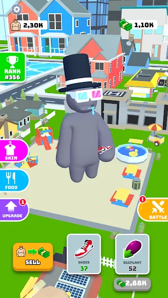 Eating Hero: Clicker Food Game — скачать мод: Безлимитные монеты и ускоренная прокачка — скриншот 5 Eating Hero: Clicker Food Game — скачать мод: Безлимитные монеты и ускоренная прокачка — скриншот 5