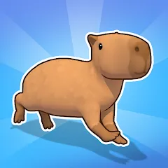 Capybara Rush — взломанная версия, Много монет и бонусов
