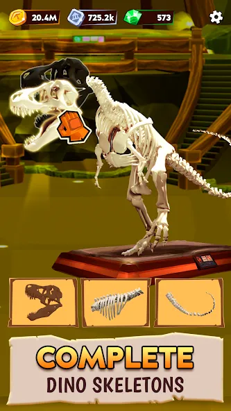 Скачать Dino Quest 2: Dinosaur Fossil — Безлимитные монеты и все раскопки открыты — скриншот 3 Скачать Dino Quest 2: Dinosaur Fossil — Безлимитные монеты и все раскопки открыты — скриншот 3