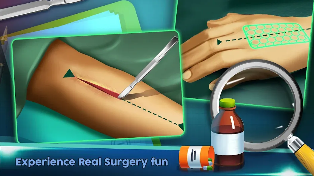 Surgery Doctor Simulator Games взлом APK — Все операции разблокированы — скриншот 3 Surgery Doctor Simulator Games взлом APK — Все операции разблокированы — скриншот 3