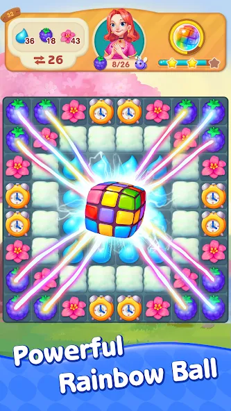 Fruit Hero взломанный APK — Безлимитные монеты и жизни — скриншот 1