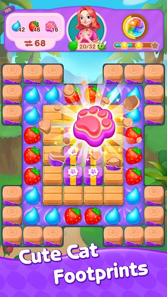 Fruit Hero взломанный APK — Безлимитные монеты и жизни — скриншот 3