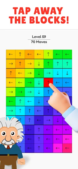 Unpuzzle: Tap Away Blocks Game взлом APK — Без рекламы и открыты все уровни — скриншот 1 Unpuzzle: Tap Away Blocks Game взлом APK — Без рекламы и открыты все уровни — скриншот 1