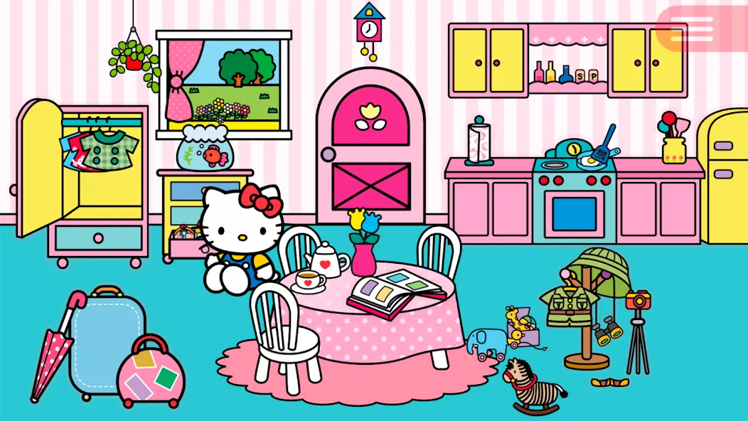 Скачать взлом Hello Kitty Around The World — Безлимитные монеты и все костюмы — скриншот 1 Скачать взлом Hello Kitty Around The World — Безлимитные монеты и все костюмы — скриншот 1
