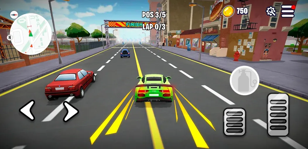 Rumble Racing: Car Drifting на телефон — скачать мод: Безлимитные деньги и топливо — скриншот 1 Rumble Racing: Car Drifting на телефон — скачать мод: Безлимитные деньги и топливо — скриншот 1