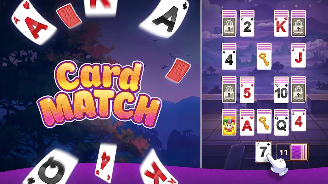 Скачать Card Match последней версии — Без рекламы и подсказки доступны — скриншот 5