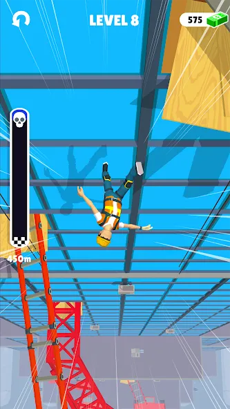 Скачать Ragdoll Fall: Break the Bones! на Андроид с модом — Безлимитные деньги и уровни — скриншот 1
