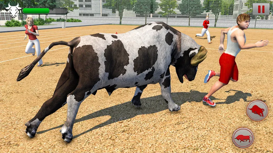 Bull Fighting Game: Bull Games — взломанная версия, Безлимитные деньги и урон — скриншот 3 Bull Fighting Game: Bull Games — взломанная версия, Безлимитные деньги и урон — скриншот 3