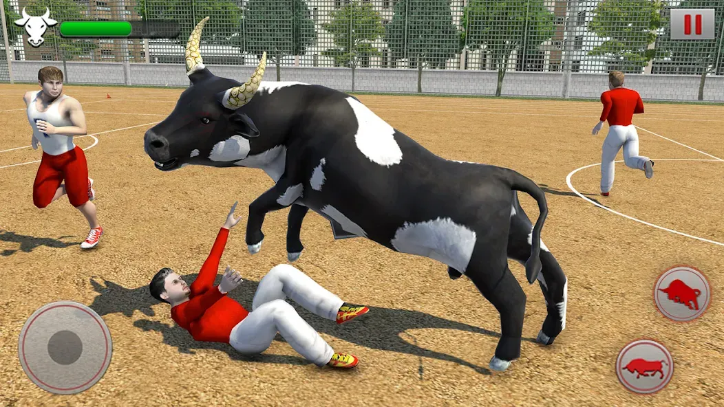 Bull Fighting Game: Bull Games — взломанная версия, Безлимитные деньги и урон — скриншот 4 Bull Fighting Game: Bull Games — взломанная версия, Безлимитные деньги и урон — скриншот 4