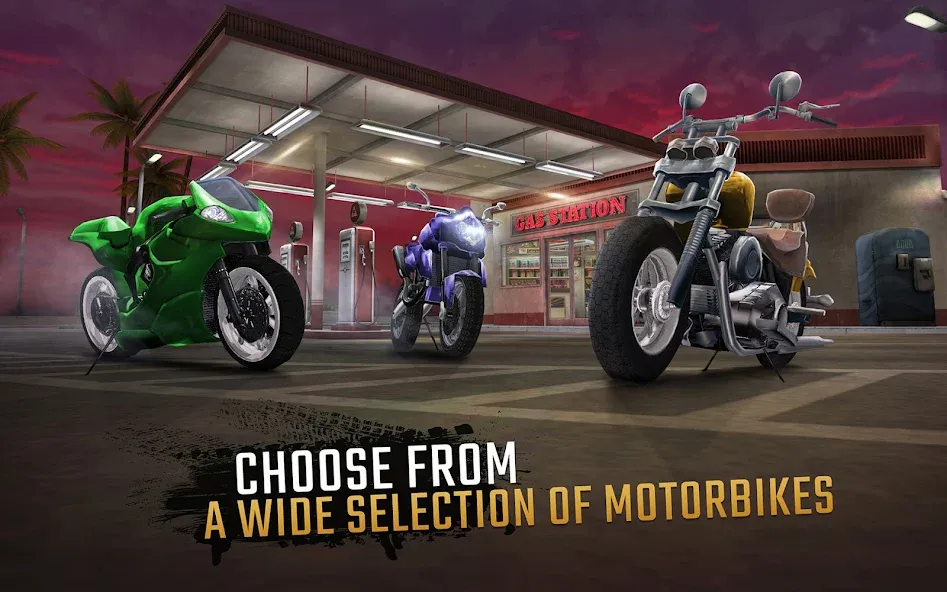 Moto Rider GO: Highway Traffic MOD APK: Безлимитные деньги и топливо — скриншот 2 Moto Rider GO: Highway Traffic MOD APK: Безлимитные деньги и топливо — скриншот 2