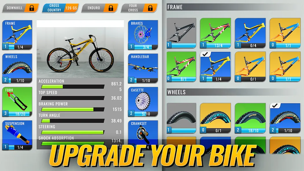 Скачать Bike Clash: PvP Cycle Game — Безлимитные монеты и усиленные велосипеды — скриншот 3 Скачать Bike Clash: PvP Cycle Game — Безлимитные монеты и усиленные велосипеды — скриншот 3