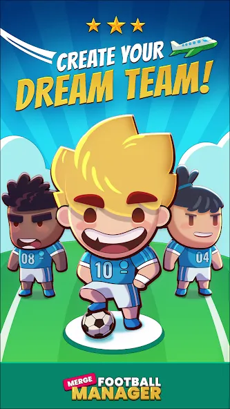 Скачать Merge Football Manager: Soccer мод — Безлимитные деньги и усиленная команда — скриншот 4 Скачать Merge Football Manager: Soccer мод — Безлимитные деньги и усиленная команда — скриншот 4