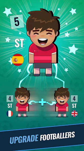 Скачать Merge Football Manager: Soccer мод — Безлимитные деньги и усиленная команда — скриншот 5 Скачать Merge Football Manager: Soccer мод — Безлимитные деньги и усиленная команда — скриншот 5