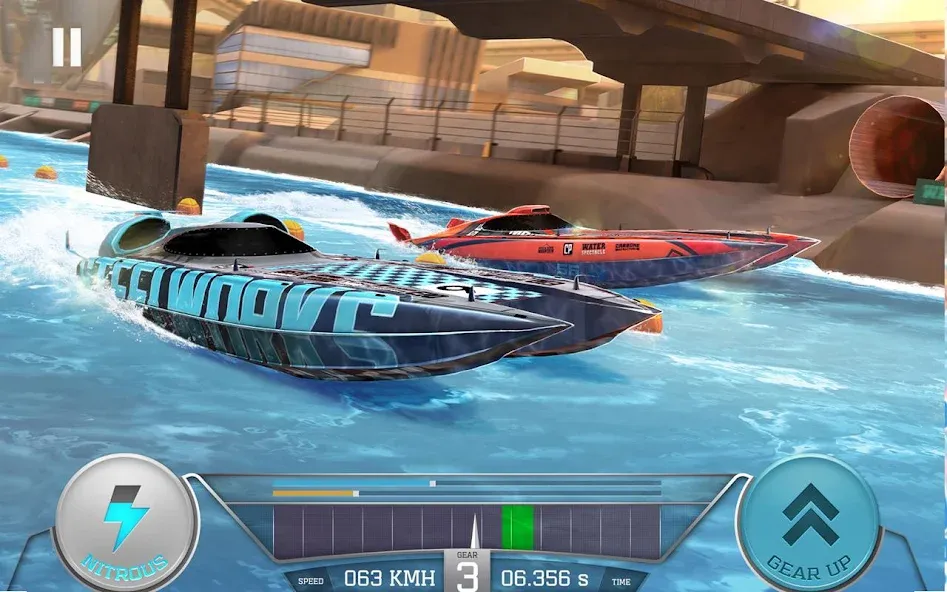 TopBoat: Racing Boat Simulator — взломанная версия, Безлимитные деньги и топовые лодки — скриншот 4