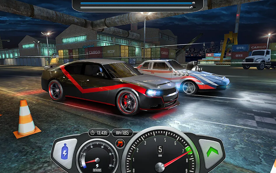 TopSpeed: Drag & Fast Racing — Безлимитные деньги и топливо, скачать мод APK — скриншот 1 TopSpeed: Drag & Fast Racing — Безлимитные деньги и топливо, скачать мод APK — скриншот 1