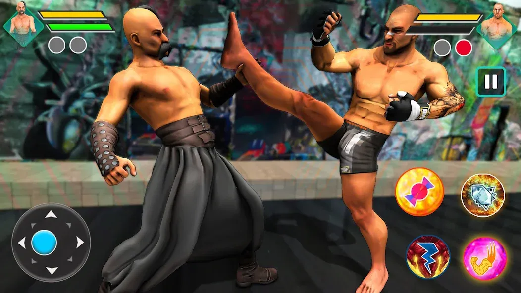 Скачать Ninja Master 3D Fighting Games Mod APK — Безлимитные деньги и энергия — скриншот 4