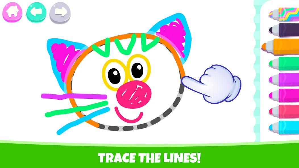 Скачать Drawing for kids! Toddler draw бесплатно — Все рисунки и цвета открыты — скриншот 2 Скачать Drawing for kids! Toddler draw бесплатно — Все рисунки и цвета открыты — скриншот 2