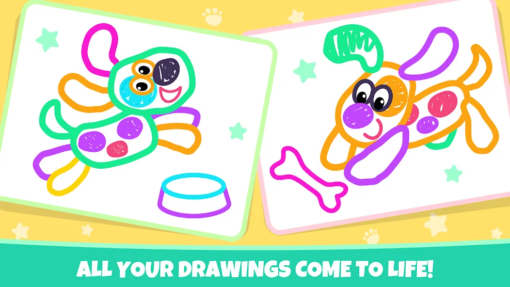 Скачать Drawing for kids! Toddler draw бесплатно — Все рисунки и цвета открыты — скриншот 4 Скачать Drawing for kids! Toddler draw бесплатно — Все рисунки и цвета открыты — скриншот 4