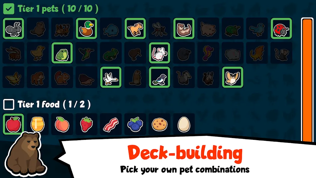 Super Auto Pets MOD APK: Много монет и все питомцы открыты — скриншот 3