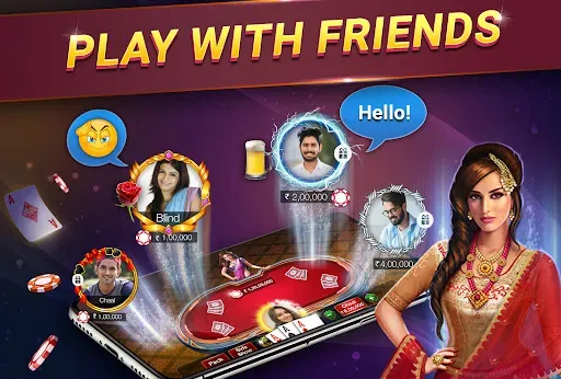 Скачать Teen Patti Gold, Rummy & Poker последней версии — Безлимитные фишки и быстрый старт — скриншот 5 Скачать Teen Patti Gold, Rummy & Poker последней версии — Безлимитные фишки и быстрый старт — скриншот 5