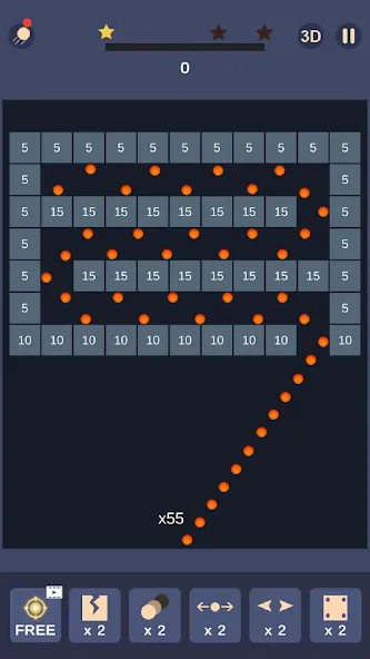 Bricks and Balls-Brick Crusher MOD APK скачать на Андроид — Безлимитные жизни и усиленные шарики — скриншот 1 Bricks and Balls-Brick Crusher MOD APK скачать на Андроид — Безлимитные жизни и усиленные шарики — скриншот 1