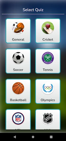 World Sports Quiz MOD APK: Открыты все спортивные викторины — скриншот 2 World Sports Quiz MOD APK: Открыты все спортивные викторины — скриншот 2