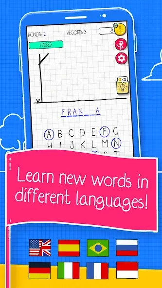 Скачать Hangman бесплатно — Без рекламы и бесконечные подсказки — скриншот 2 Скачать Hangman бесплатно — Без рекламы и бесконечные подсказки — скриншот 2