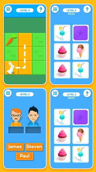 Train your Brain. Memory Games взлом APK — Без рекламы и все уровни открыты — скриншот 4