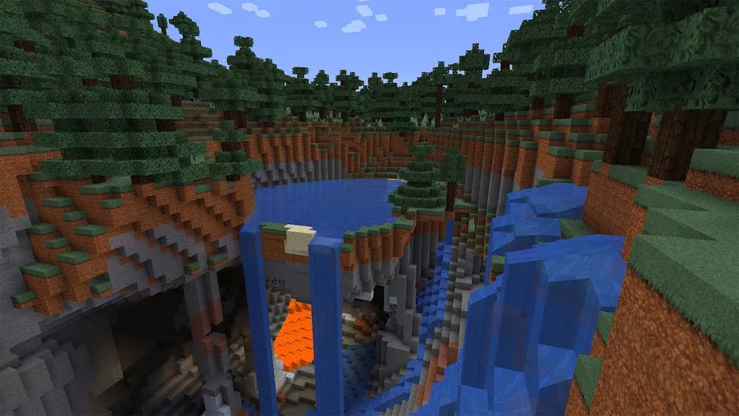 Скачать взлом Mini Block Craft Realm Craft — Бесконечные ресурсы и все постройки — скриншот 4 Скачать взлом Mini Block Craft Realm Craft — Бесконечные ресурсы и все постройки — скриншот 4