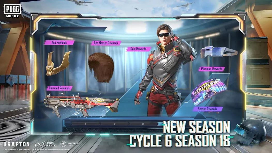 PUBG MOBILE бесплатно на Андроид — мод: Без отдачи и автонаводка — скриншот 5 PUBG MOBILE бесплатно на Андроид — мод: Без отдачи и автонаводка — скриншот 5