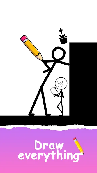 Скачать мод Save The Stick: Draw 2 Save — Безлимитные подсказки и открыты все уровни — скриншот 2 Скачать мод Save The Stick: Draw 2 Save — Безлимитные подсказки и открыты все уровни — скриншот 2