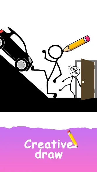 Скачать мод Save The Stick: Draw 2 Save — Безлимитные подсказки и открыты все уровни — скриншот 4 Скачать мод Save The Stick: Draw 2 Save — Безлимитные подсказки и открыты все уровни — скриншот 4