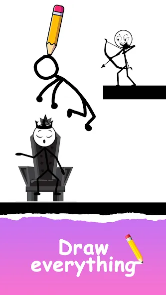 Скачать мод Save The Stick: Draw 2 Save — Безлимитные подсказки и открыты все уровни — скриншот 5 Скачать мод Save The Stick: Draw 2 Save — Безлимитные подсказки и открыты все уровни — скриншот 5