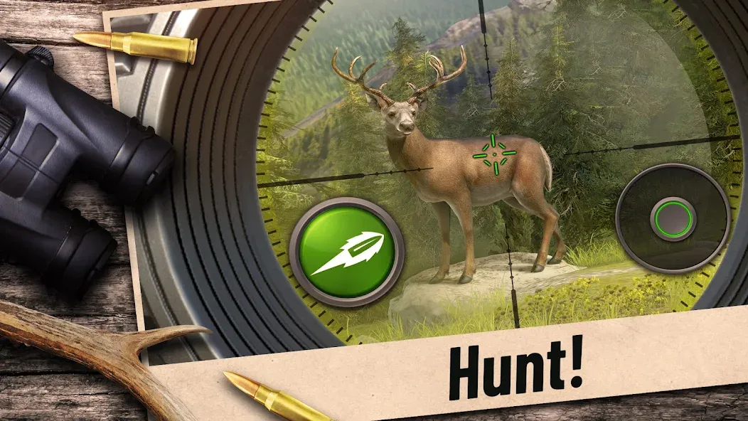 Hunting Clash: Shooting Games взлом на Андроид — Много денег и все оружие — скриншот 1 Hunting Clash: Shooting Games взлом на Андроид — Много денег и все оружие — скриншот 1