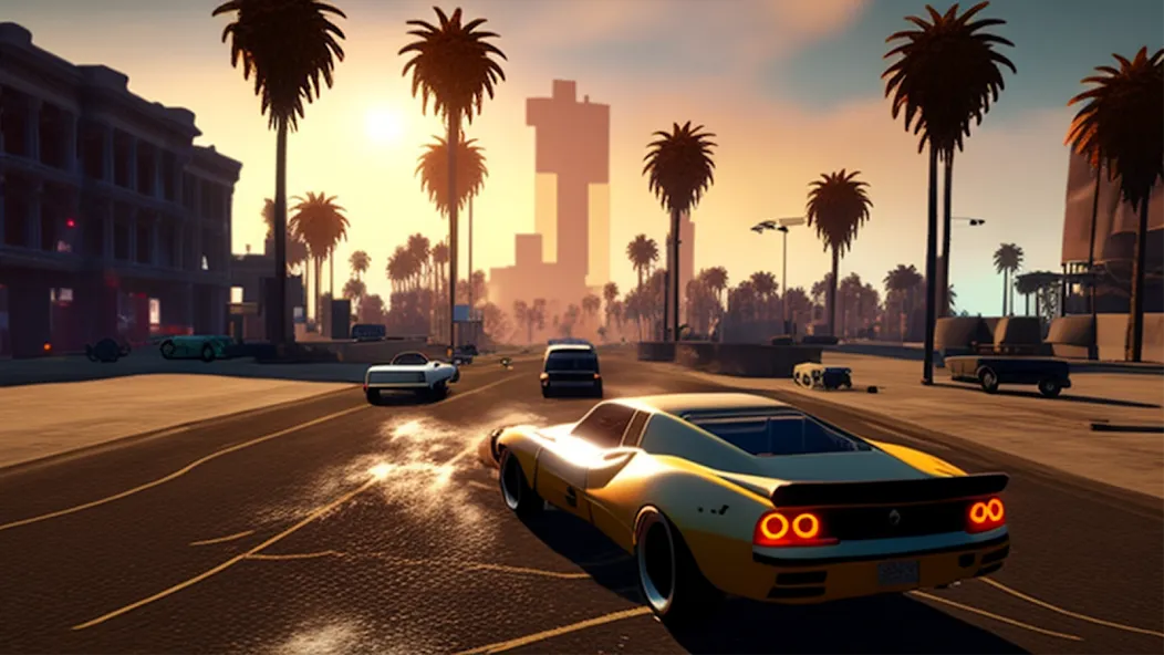 Gangster City: Ultimate Mafia MOD APK: Безлимитные деньги и оружие — скриншот 4