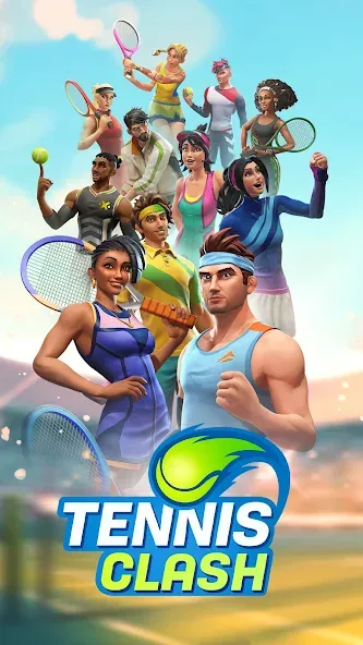 Tennis Clash: Multiplayer Game MOD APK: Безлимитные деньги и энергия — скриншот 4 Tennis Clash: Multiplayer Game MOD APK: Безлимитные деньги и энергия — скриншот 4
