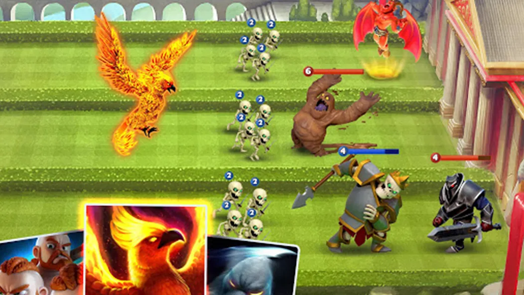Castle Crush:Epic Battle MOD APK скачать на Андроид — Безлимитные монеты и энергия — скриншот 3 Castle Crush:Epic Battle MOD APK скачать на Андроид — Безлимитные монеты и энергия — скриншот 3