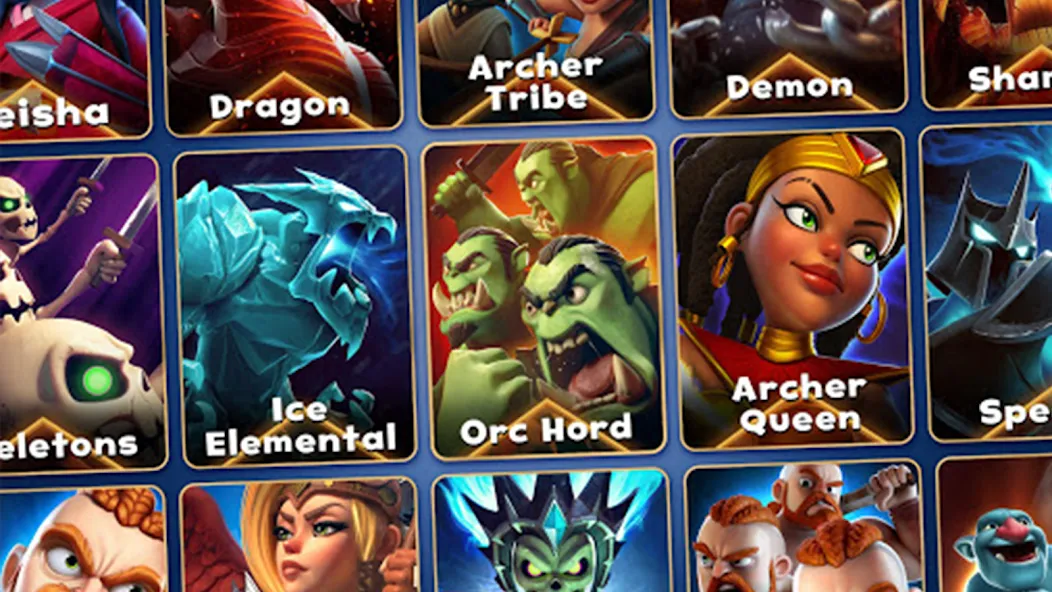 Castle Crush:Epic Battle MOD APK скачать на Андроид — Безлимитные монеты и энергия — скриншот 4 Castle Crush:Epic Battle MOD APK скачать на Андроид — Безлимитные монеты и энергия — скриншот 4