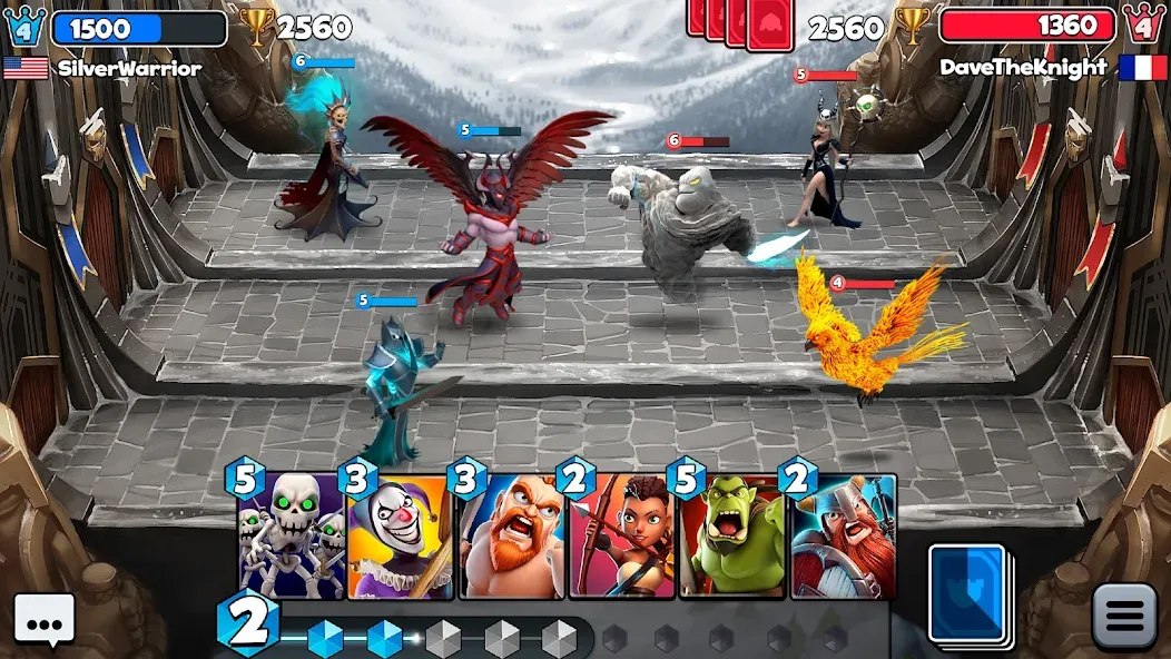 Castle Crush:Epic Battle MOD APK скачать на Андроид — Безлимитные монеты и энергия — скриншот 5 Castle Crush:Epic Battle MOD APK скачать на Андроид — Безлимитные монеты и энергия — скриншот 5