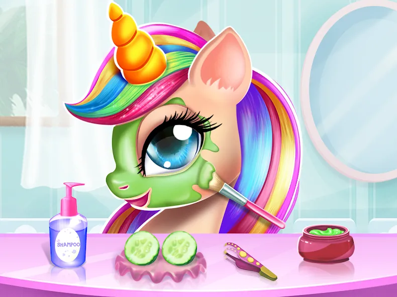 Скачать Unicorn Dress up Girls Game Mod APK — Безлимитные монеты и наряды — скриншот 3 Скачать Unicorn Dress up Girls Game Mod APK — Безлимитные монеты и наряды — скриншот 3