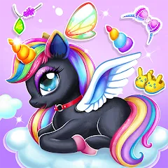 Скачать Unicorn Dress up Girls Game Mod APK — Безлимитные монеты и наряды