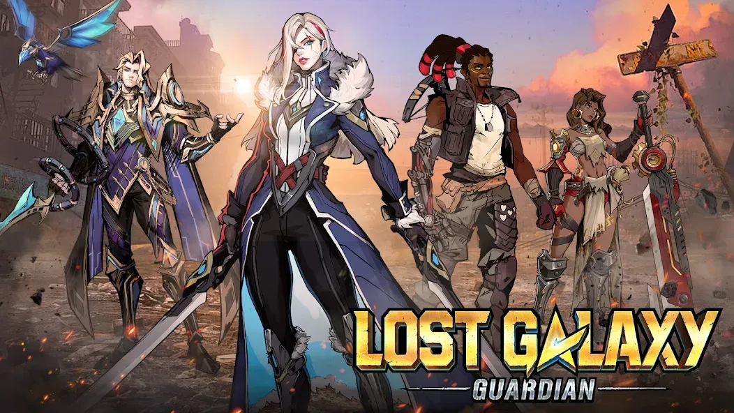 Lost Galaxy: Guardian MOD APK скачать на Андроид — Безлимитные ресурсы и мощное оружие — скриншот 1 Lost Galaxy: Guardian MOD APK скачать на Андроид — Безлимитные ресурсы и мощное оружие — скриншот 1