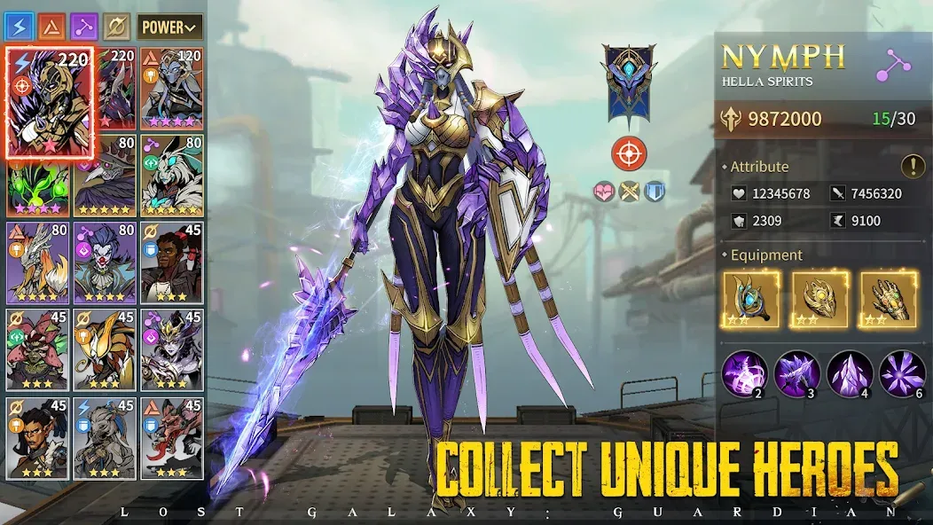 Lost Galaxy: Guardian MOD APK скачать на Андроид — Безлимитные ресурсы и мощное оружие — скриншот 2 Lost Galaxy: Guardian MOD APK скачать на Андроид — Безлимитные ресурсы и мощное оружие — скриншот 2
