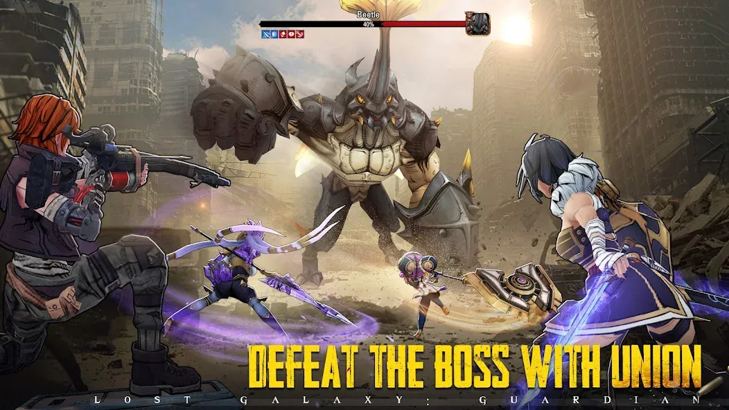 Lost Galaxy: Guardian MOD APK скачать на Андроид — Безлимитные ресурсы и мощное оружие — скриншот 3 Lost Galaxy: Guardian MOD APK скачать на Андроид — Безлимитные ресурсы и мощное оружие — скриншот 3