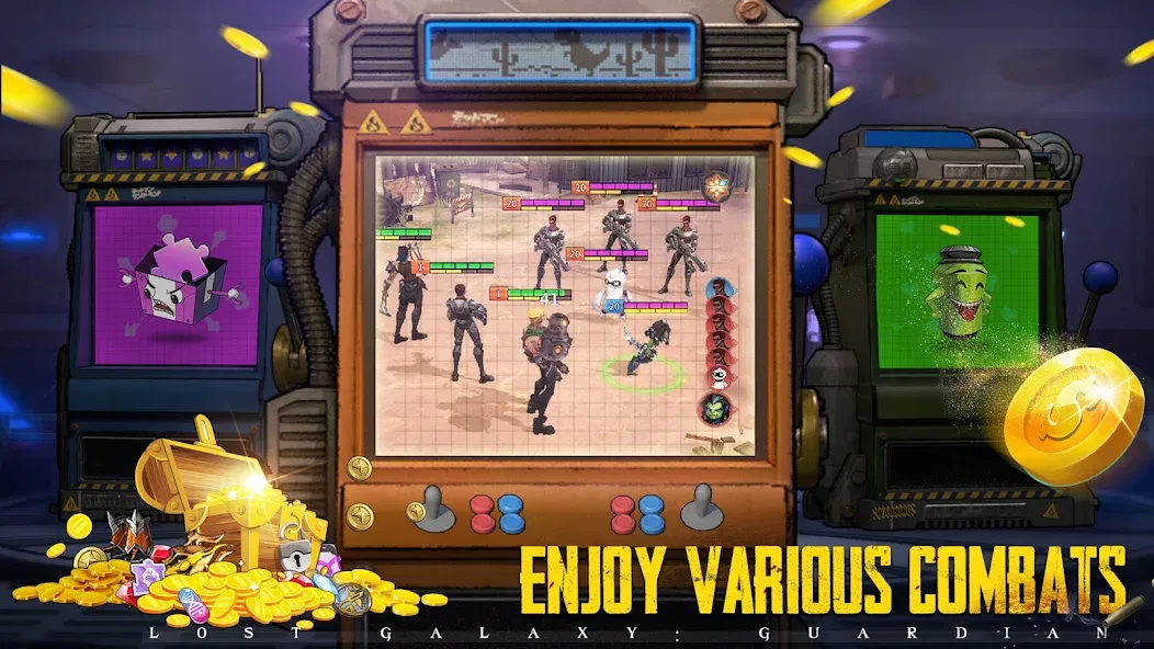 Lost Galaxy: Guardian MOD APK скачать на Андроид — Безлимитные ресурсы и мощное оружие — скриншот 5 Lost Galaxy: Guardian MOD APK скачать на Андроид — Безлимитные ресурсы и мощное оружие — скриншот 5