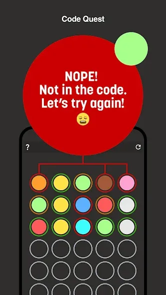 Скачать взлом Code Quest - Code Breaker — Безлимитные подсказки и уровни открыты — скриншот 5
