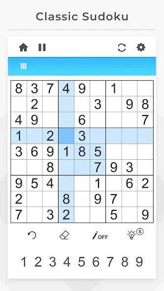 Скачать Sudoku - Offline Games бесплатно — Без рекламы и подсказки доступны — скриншот 1 Скачать Sudoku - Offline Games бесплатно — Без рекламы и подсказки доступны — скриншот 1