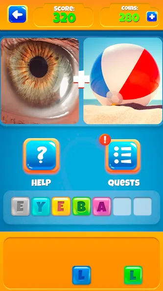 2 Pics 1Word. Offline Games взломанный APK — Открыты все уровни и подсказки — скриншот 5