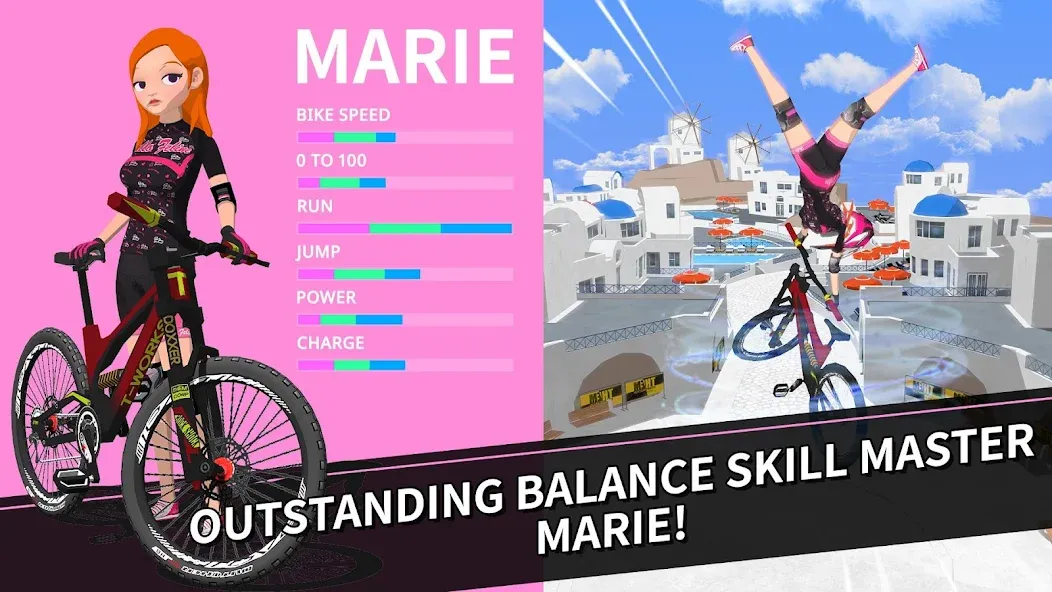 Скачать Downhill Masters мод — Безлимитные деньги и улучшенные велосипеды — скриншот 3
