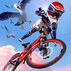 Скачать Downhill Masters мод — Безлимитные деньги и улучшенные велосипеды